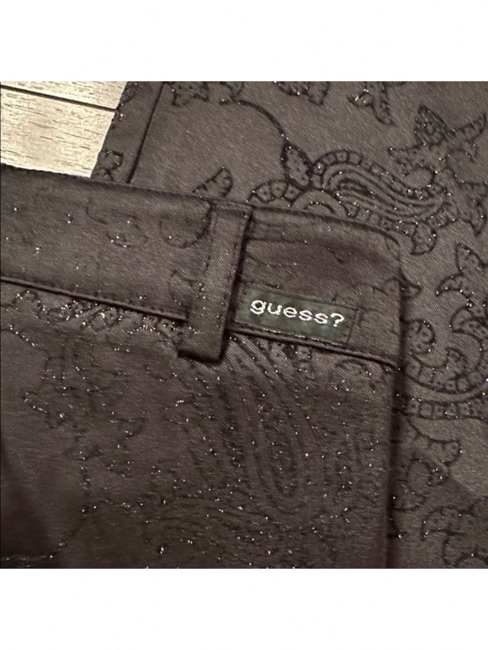 Vintage Guess jeans with sparkle. Size 26. Made in USA